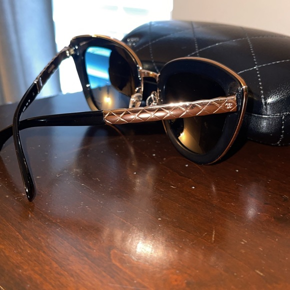 Chanel Cat Eye Quilted Sunglasses - EUC! - Picture 8 of 14